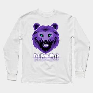 Fat Bear Weak Long Sleeve T-Shirt